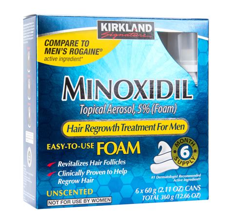 minoxidil 5 foam canada